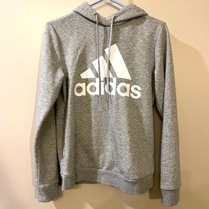 Adidas grey hoodie
